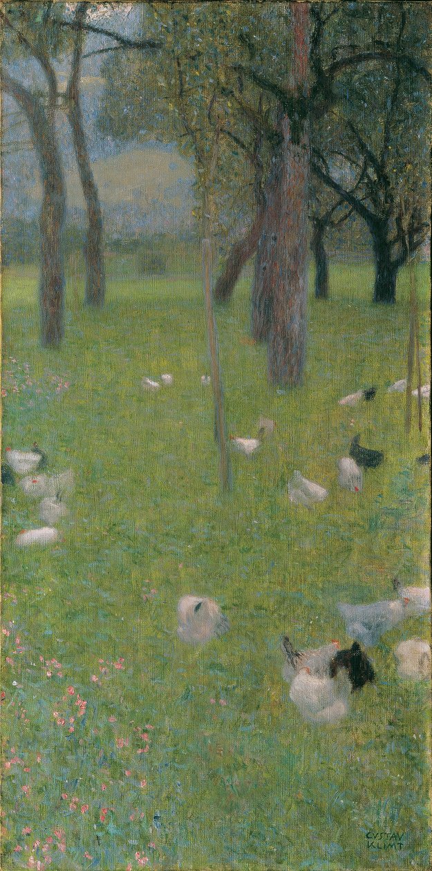 Efter regnen af Gustav Klimt