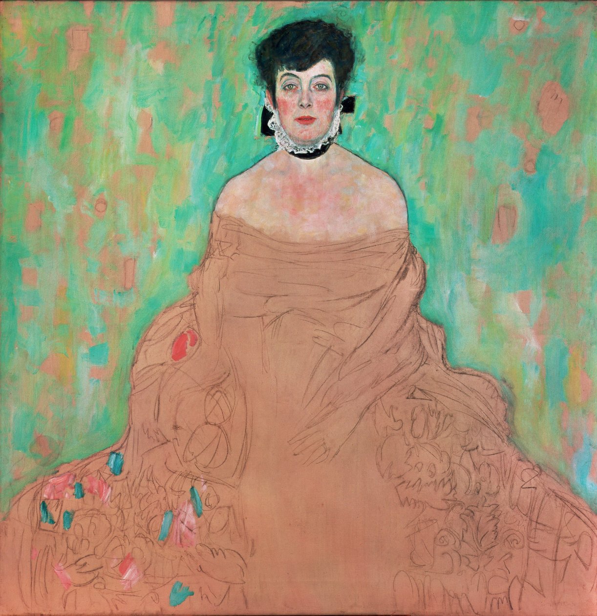 Amalie Zuckerkandl af Gustav Klimt