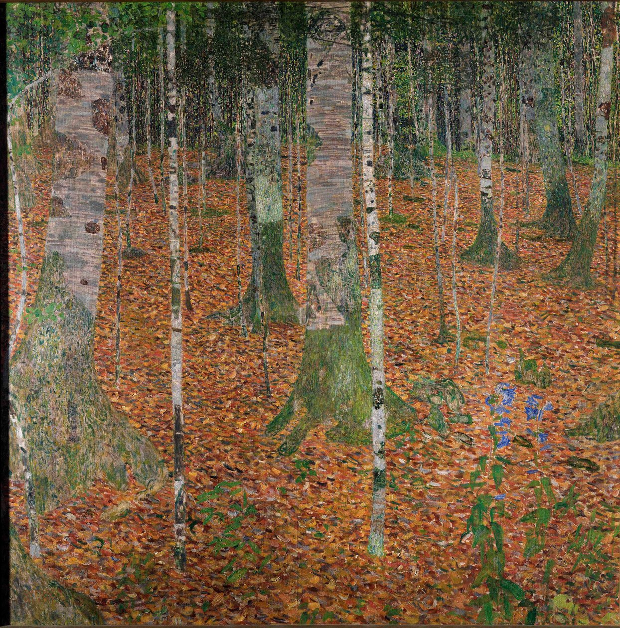 Birkeskov af Gustav Klimt