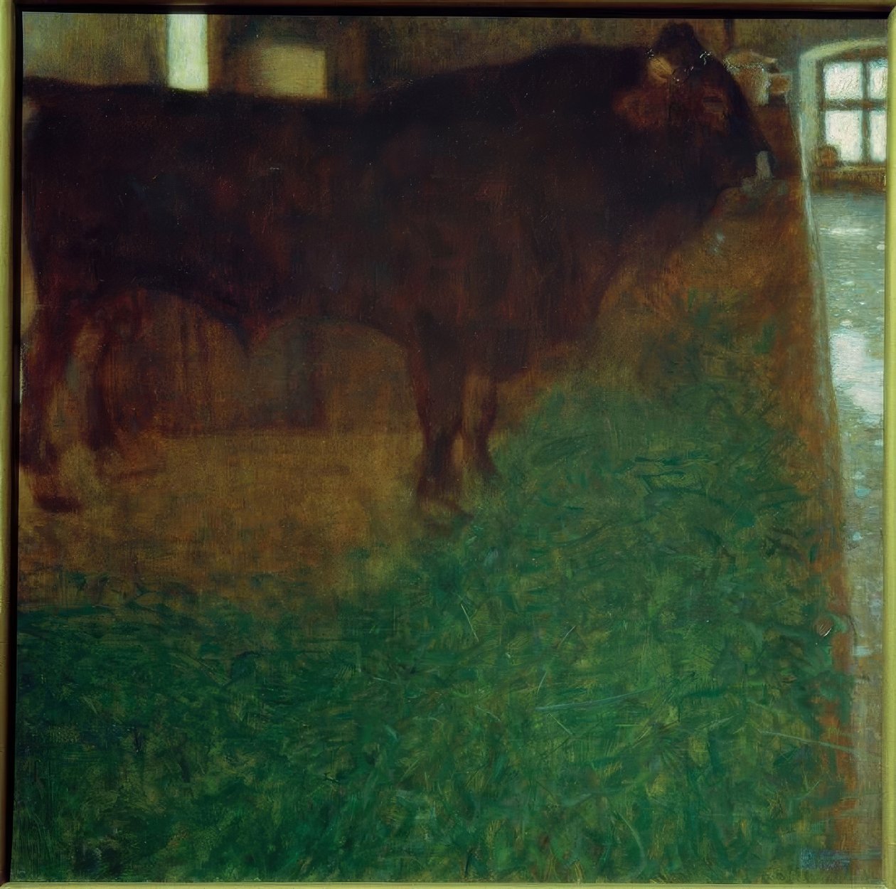 Den sorte tyr (The Bull Martin) af Gustav Klimt