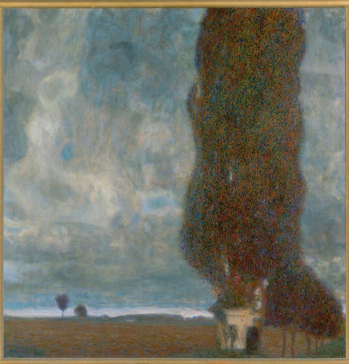 Den store poppel II af Gustav Klimt