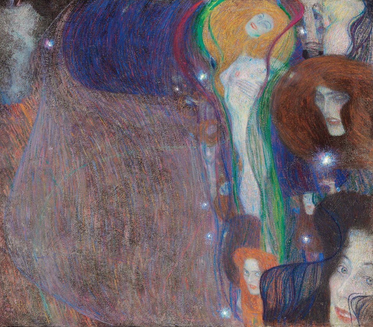 Spøgelseslys af Gustav Klimt
