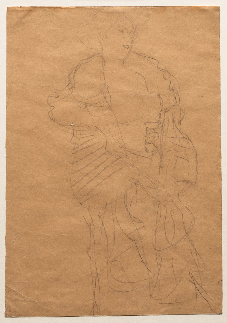Hermine Gallia, ca. 1903. af Gustav Klimt