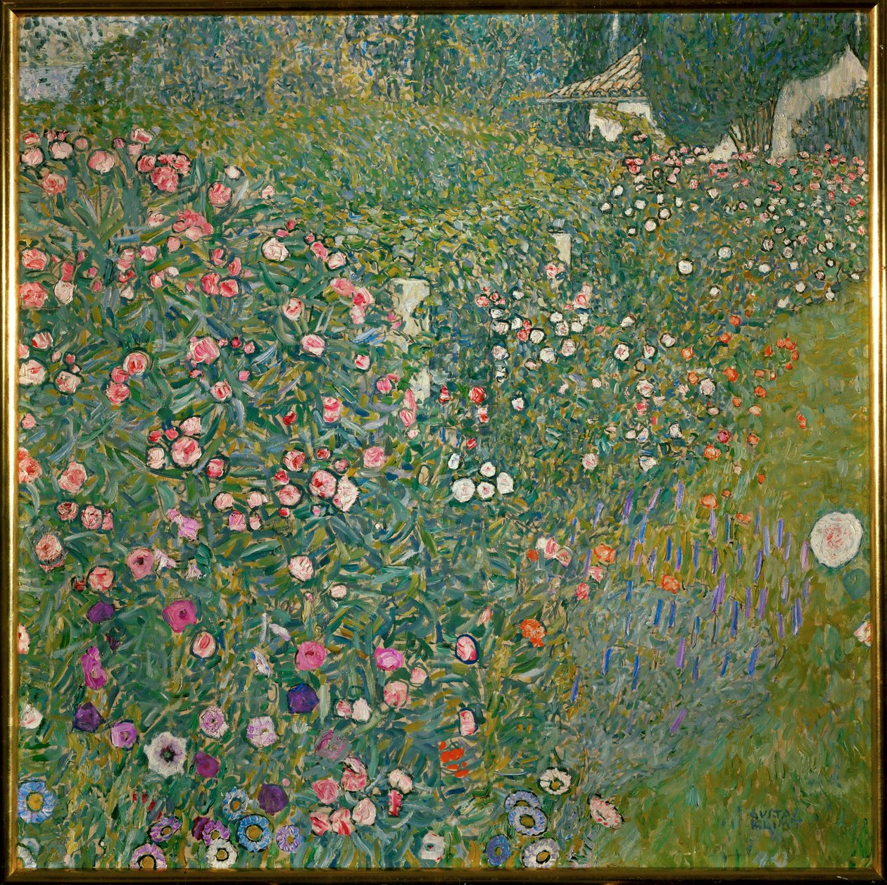 Italiensk havelandskab af Gustav Klimt