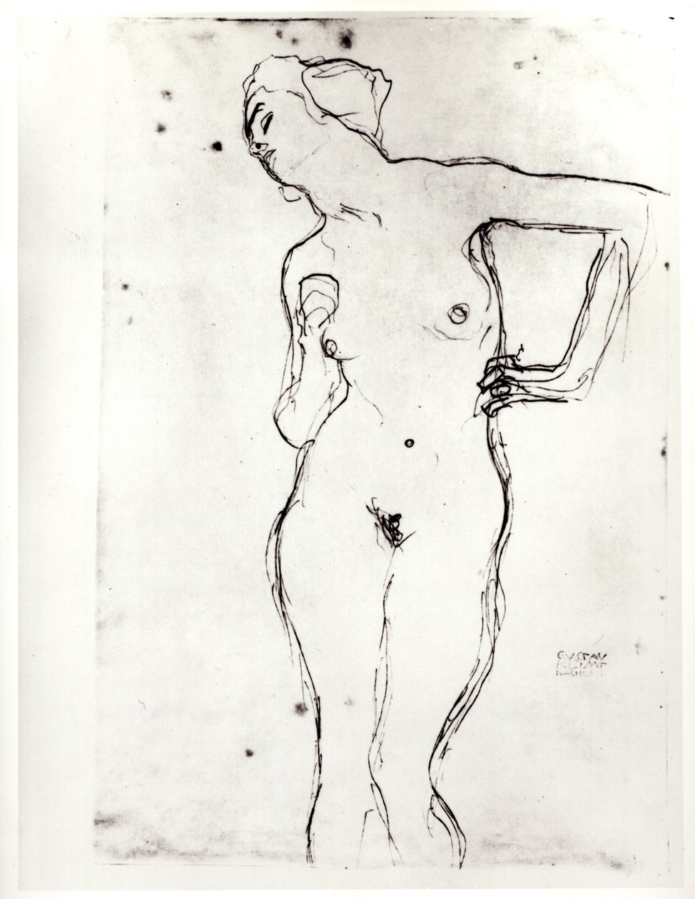 Nøgen af Gustav Klimt
