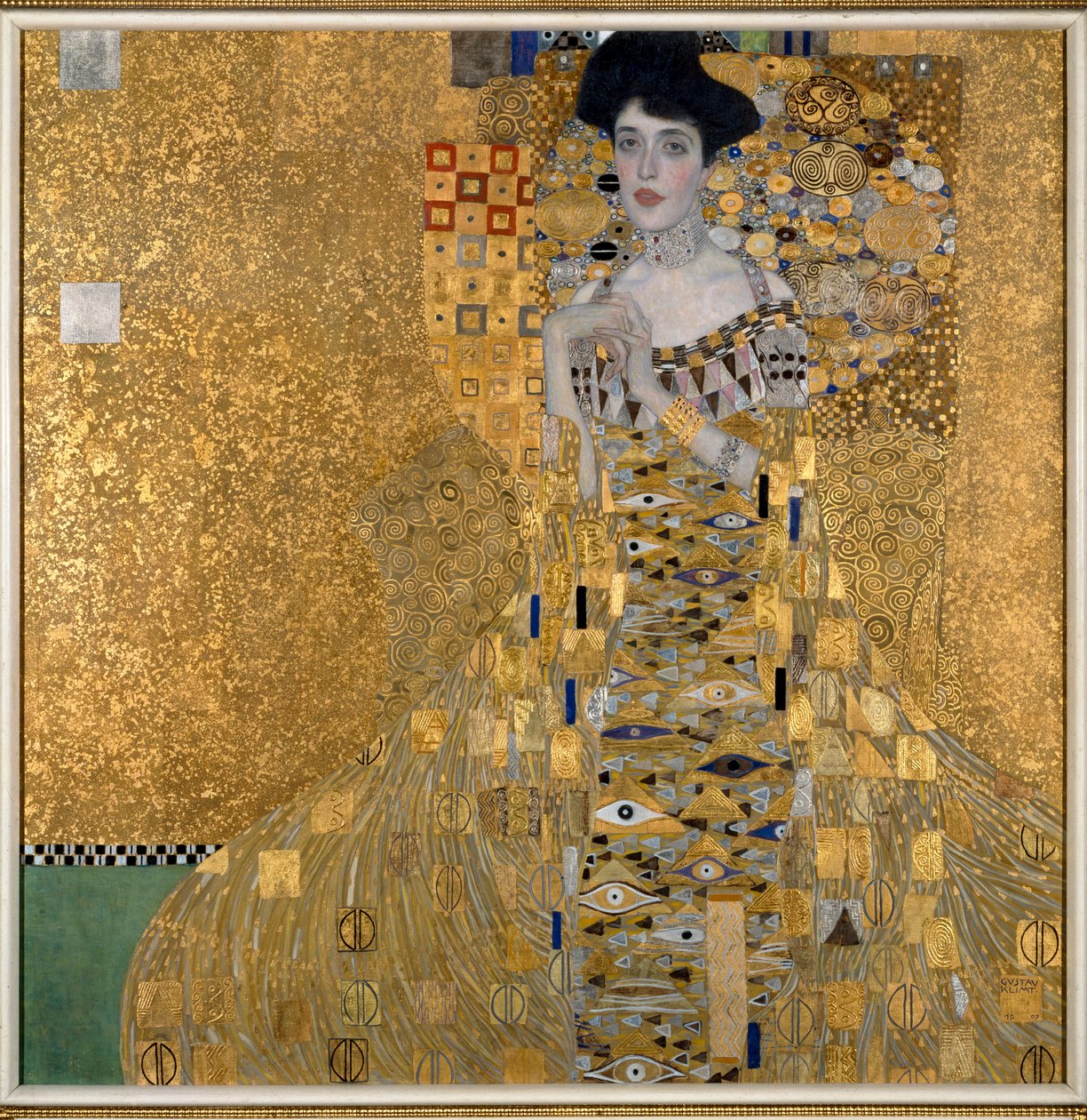 Portræt af Adele Bloch-Bauer (Bloch Bauer) af Gustav Klimt