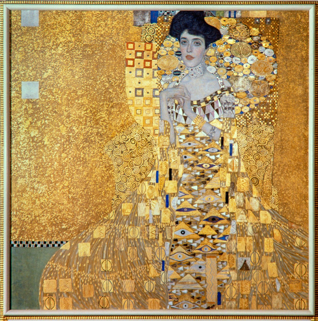 Portræt af Adele Bloch-Bauer af Gustav Klimt
