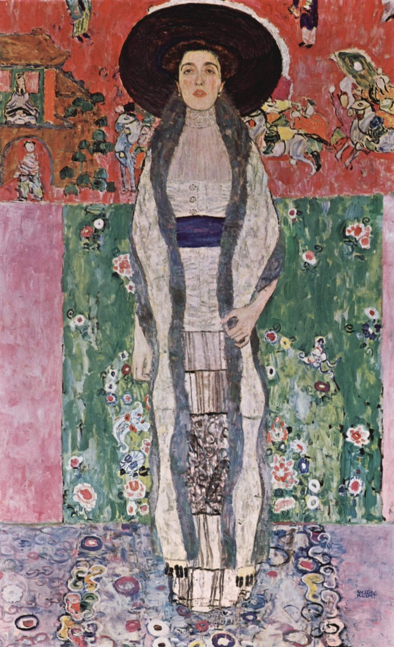 Portræt af Adele Bloch-Bauer af Gustav Klimt