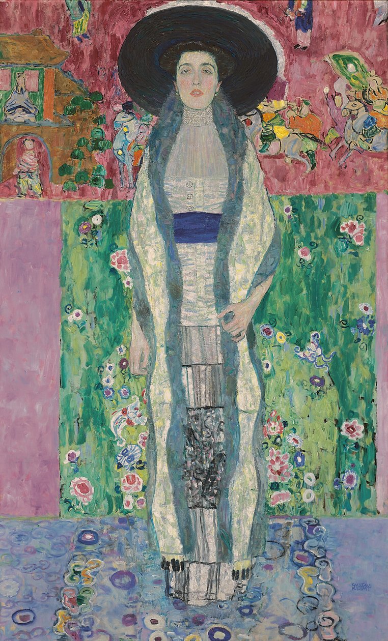 Portræt af Adele Bloch-Bauer II, 1912 af Gustav Klimt