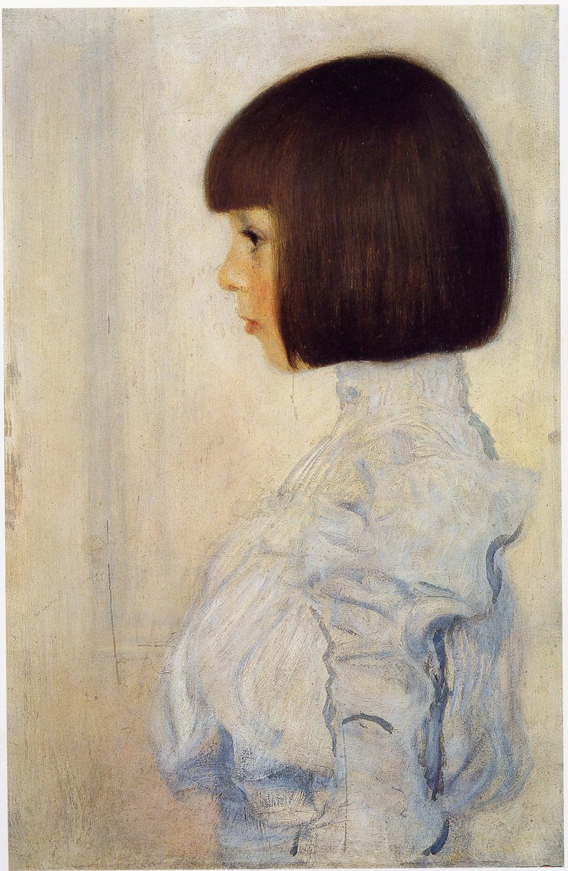 Portræt af Helene Klimt af Gustav Klimt