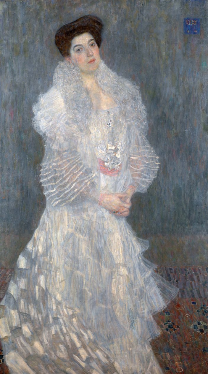 Portræt af Hermine Gallia (1870-1936) 1904 af Gustav Klimt