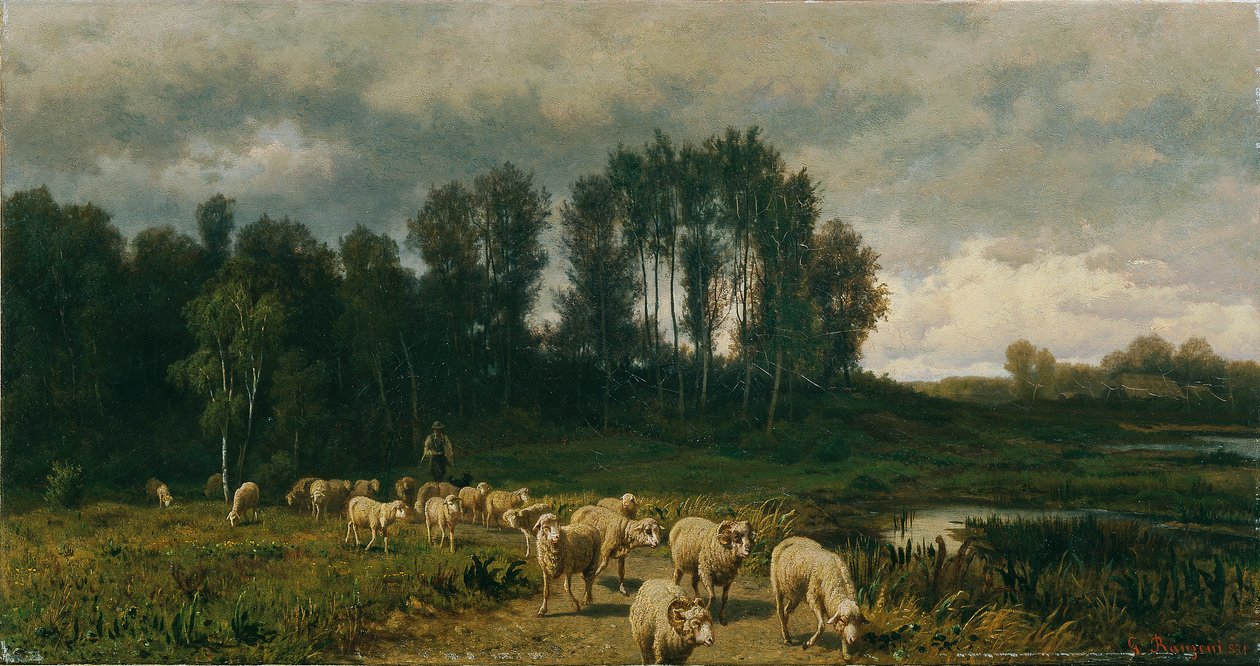 Før tordenvejret af Gustav Ranzoni