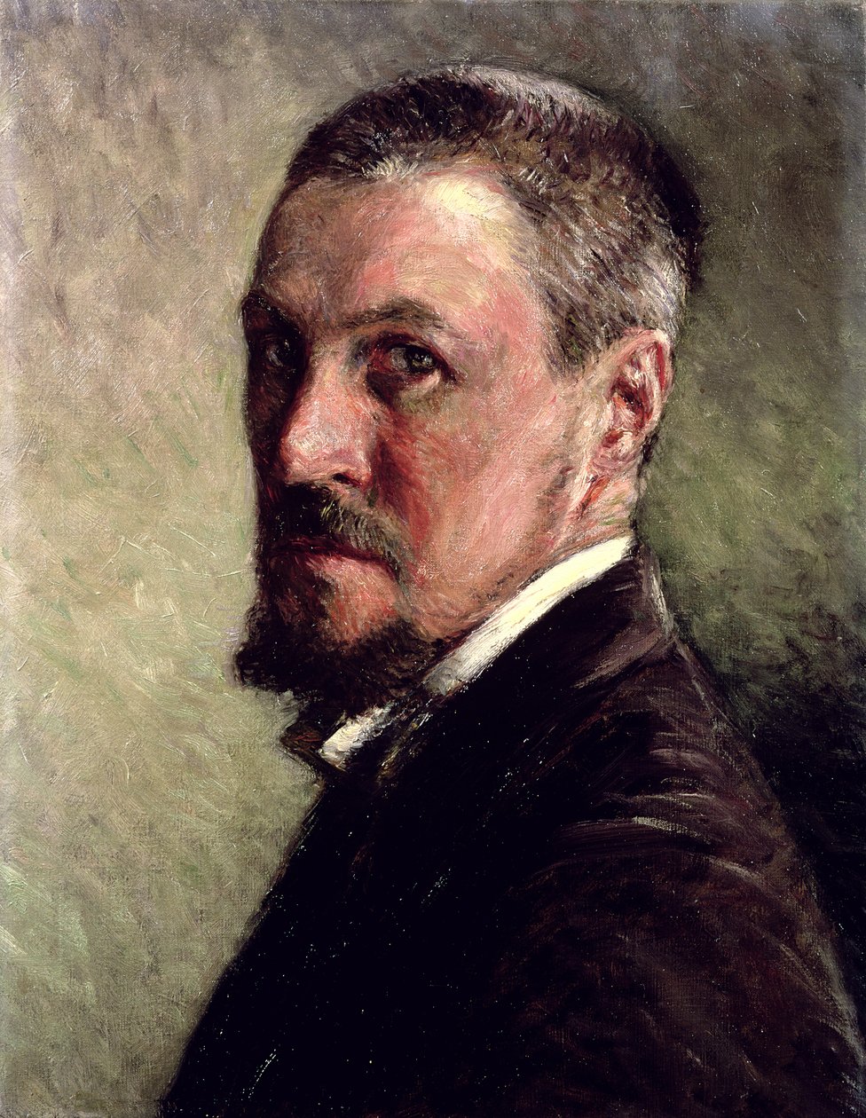 Selvportræt af Gustave Caillebotte