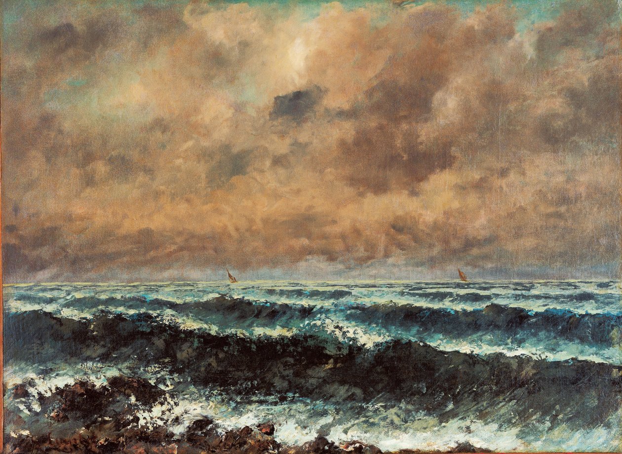 Efterår Hav af Gustave Courbet