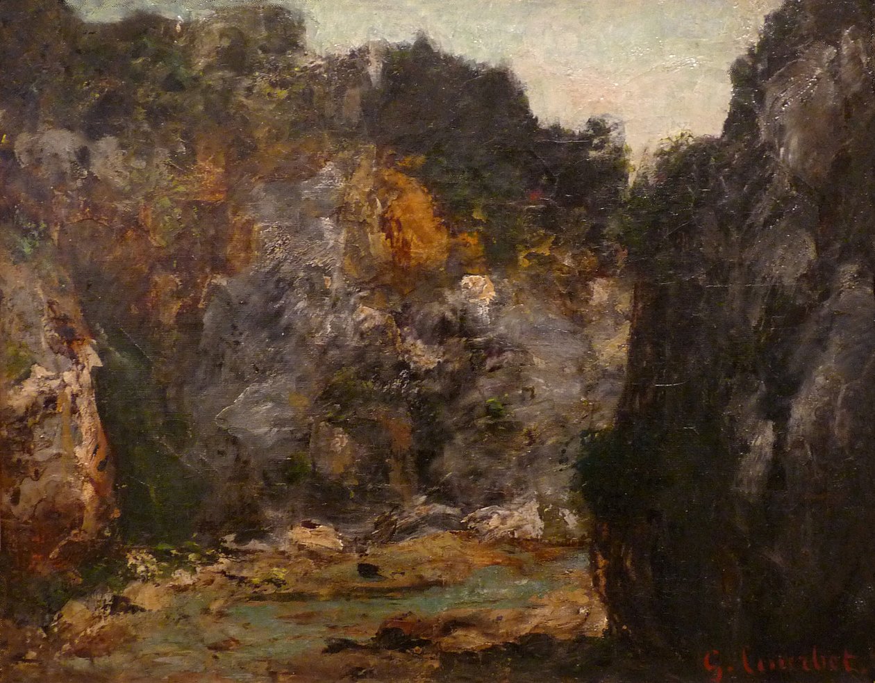 Paraden af Gustave Courbet