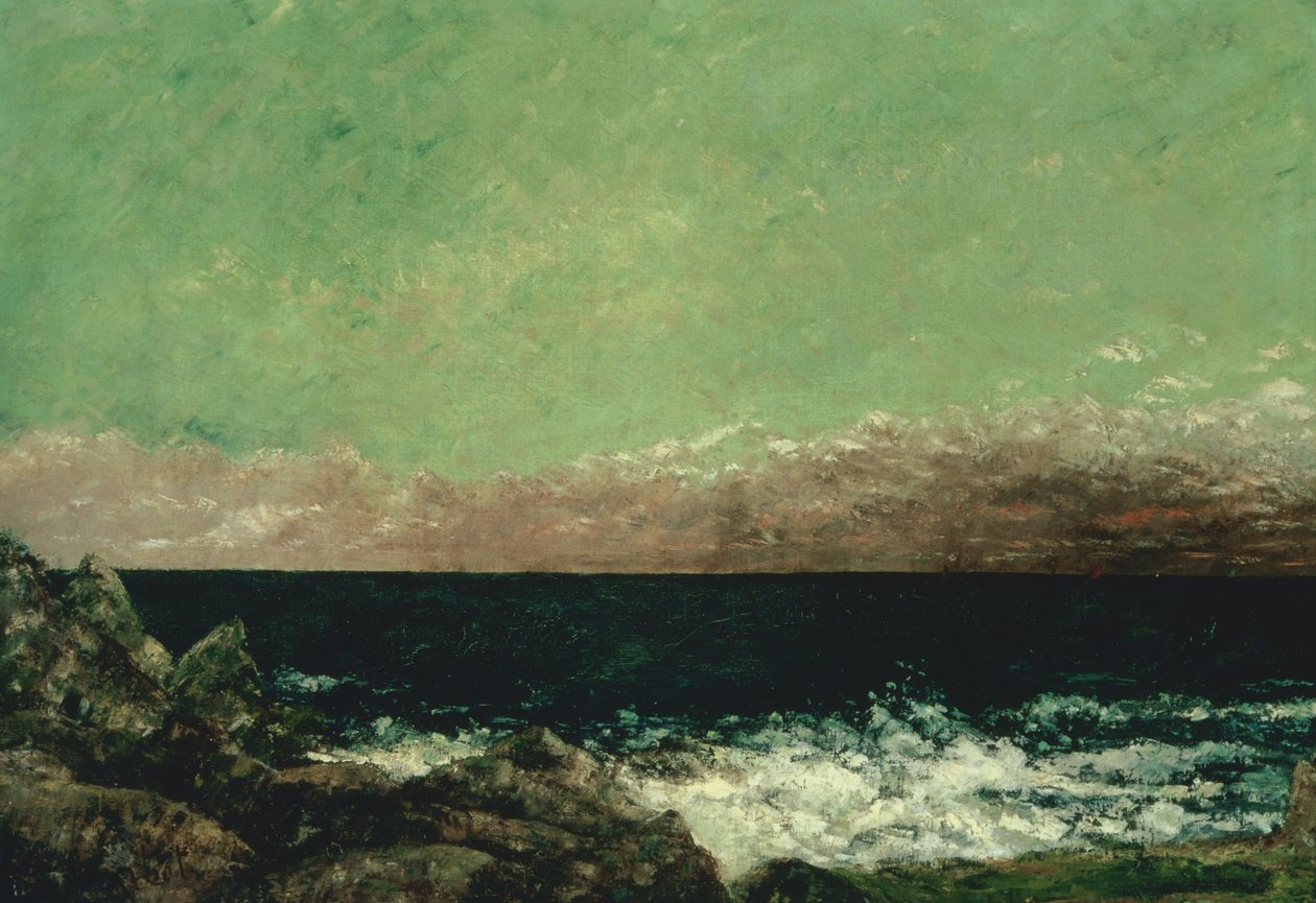 Middelhavet af Gustave Courbet