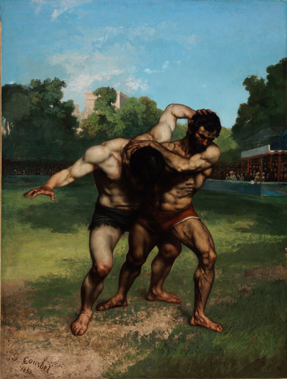 Bryderne af Gustave Courbet