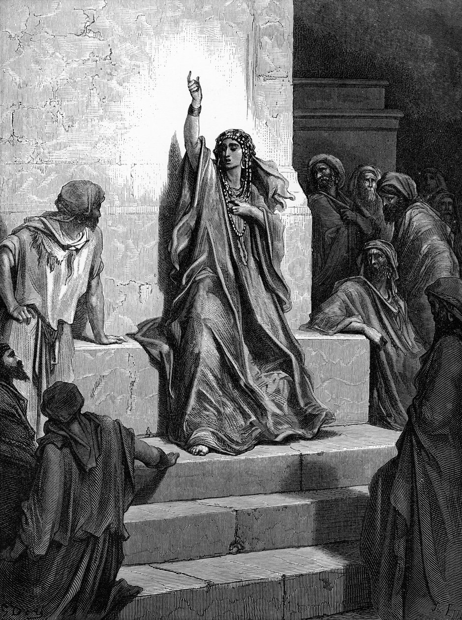 Deborahs triumfsang. - Bibel af Gustave Dore