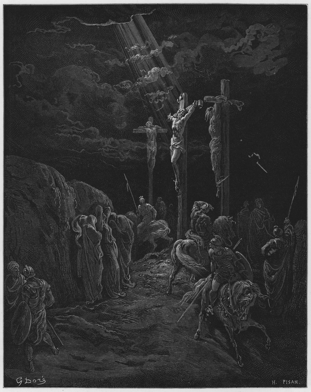 Gustave Dore Bibelen: Kristi død af Gustave Dore