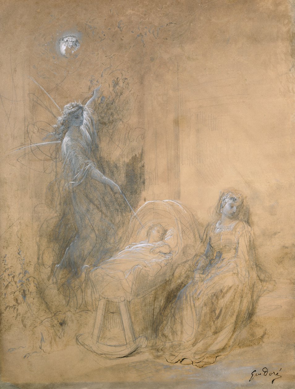 Dronning Mab af Gustave Dore