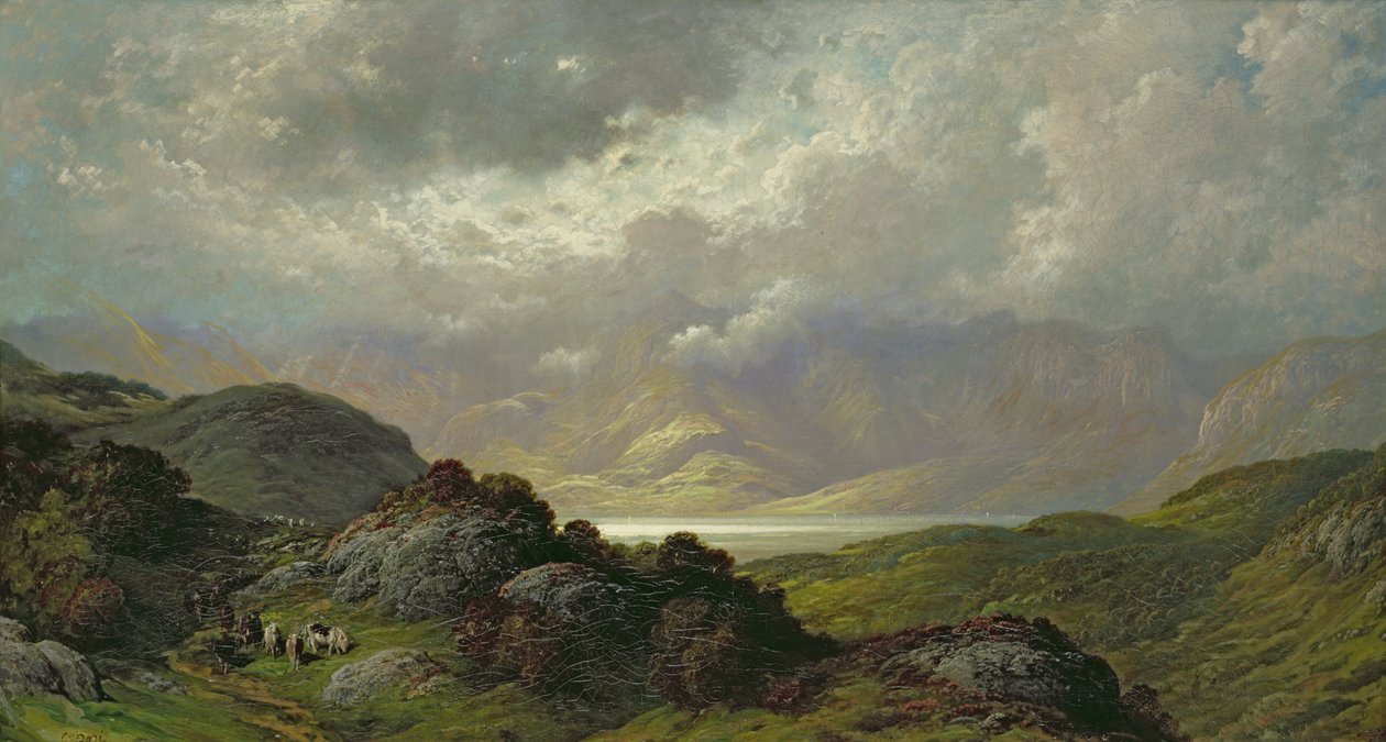 Skotsk Landskab af Gustave Dore