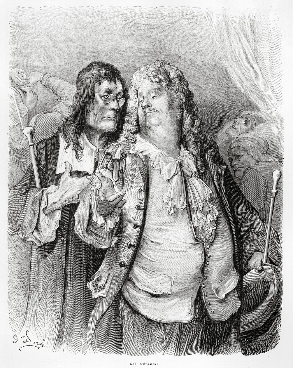 Lægerne, illustration fra 