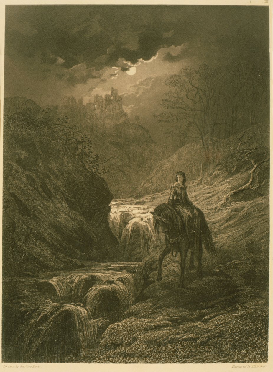 The Moonlight Ride, illustration fra 
