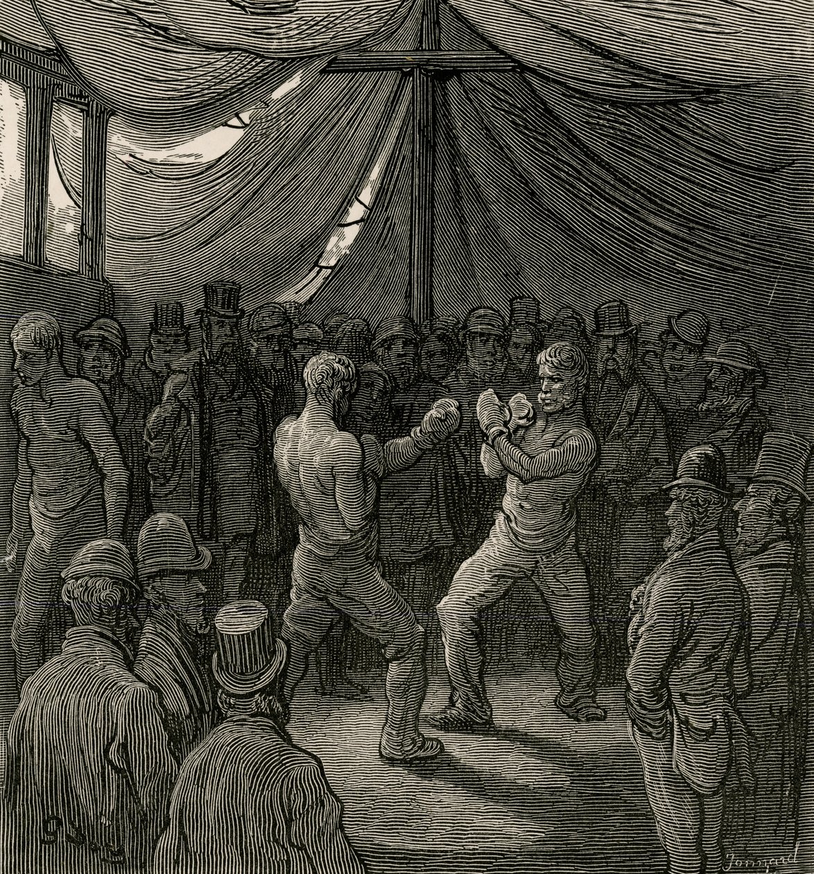 Priskampen, 1872 af Gustave Dore
