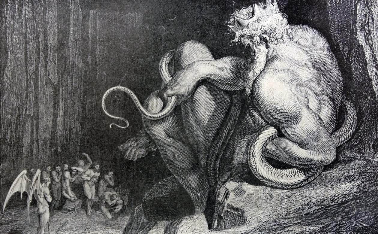 Der står Minos, 1862 af Gustave Dore
