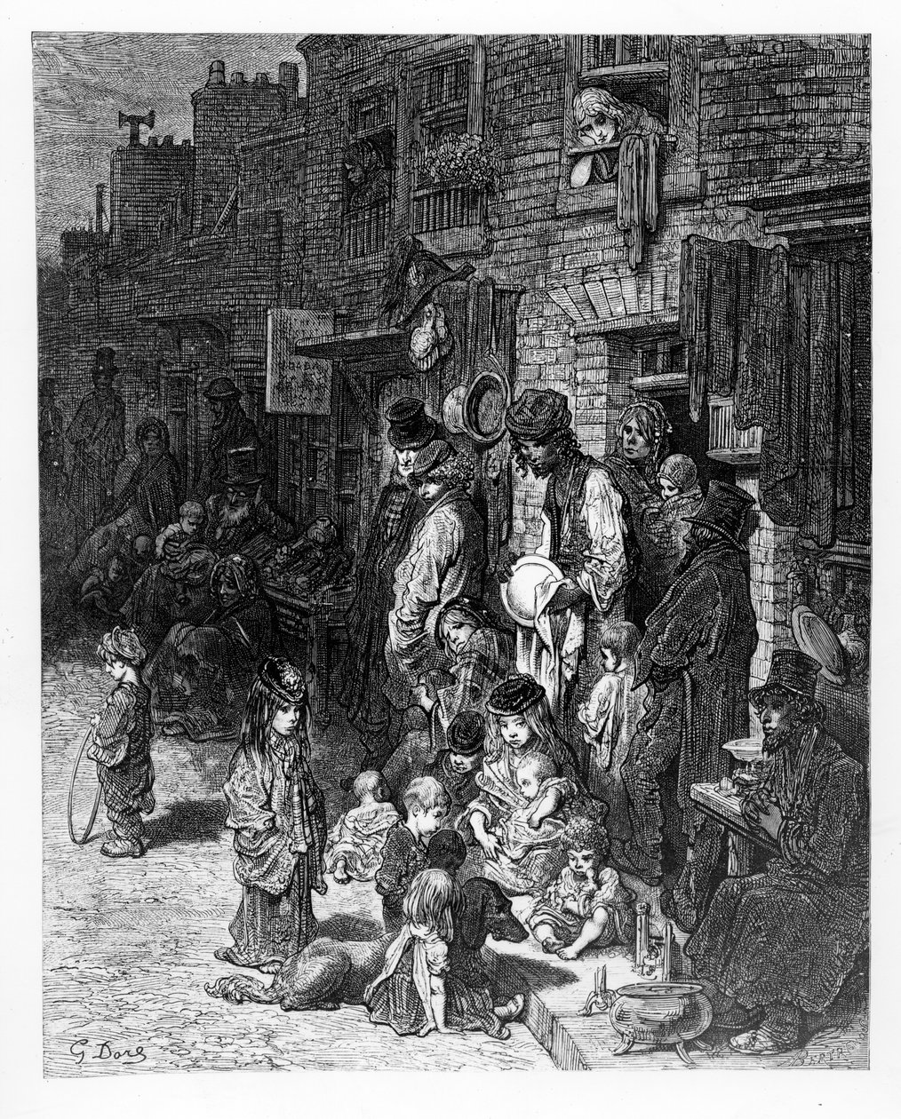 Wentworth Street, Whitechapel, fra 