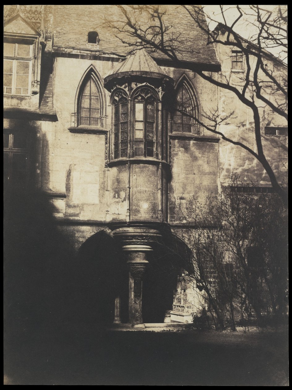 Hotel de Cluny, Paris af Gustave Le Gray