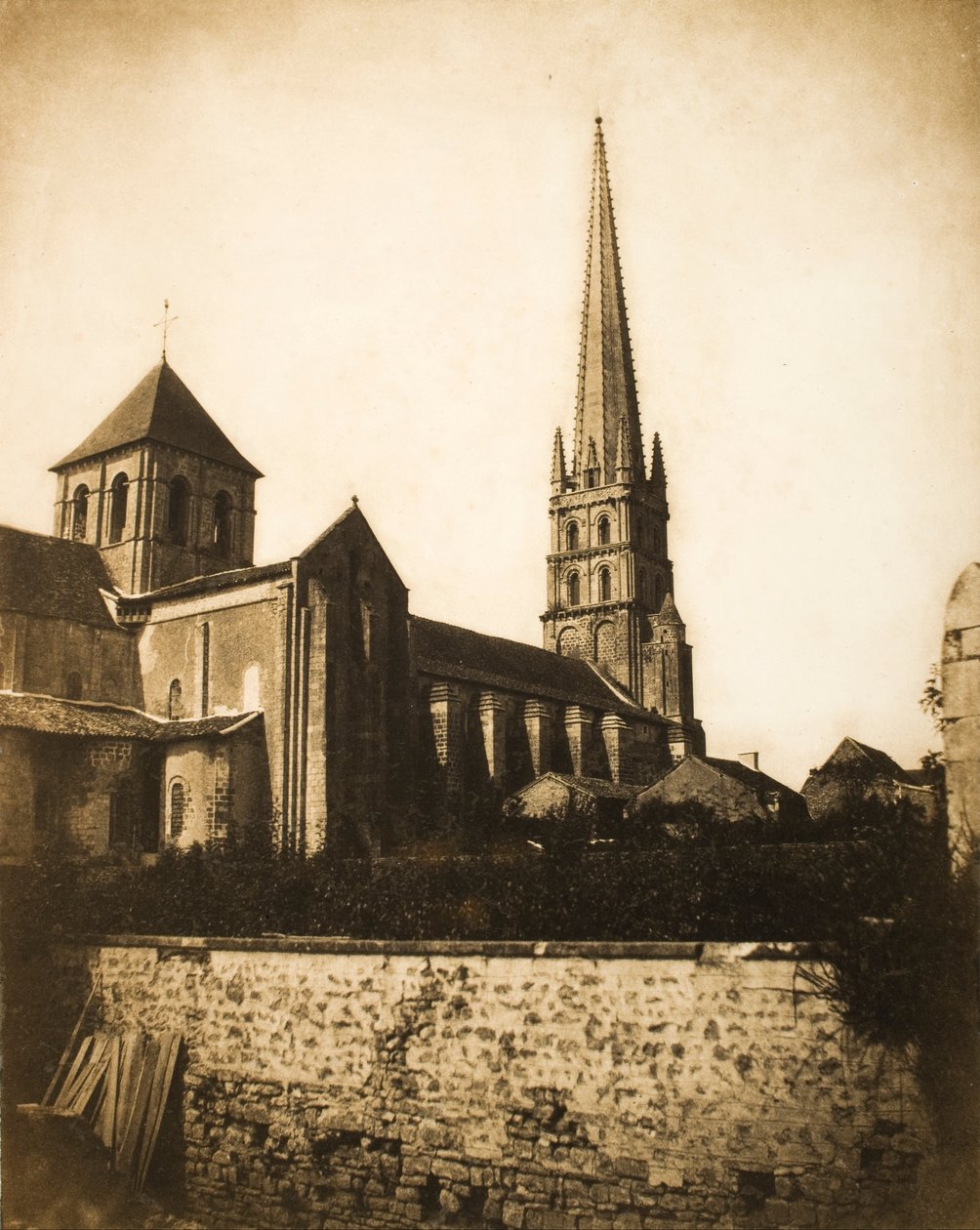Saint Savin (Wien) af Gustave Le Gray