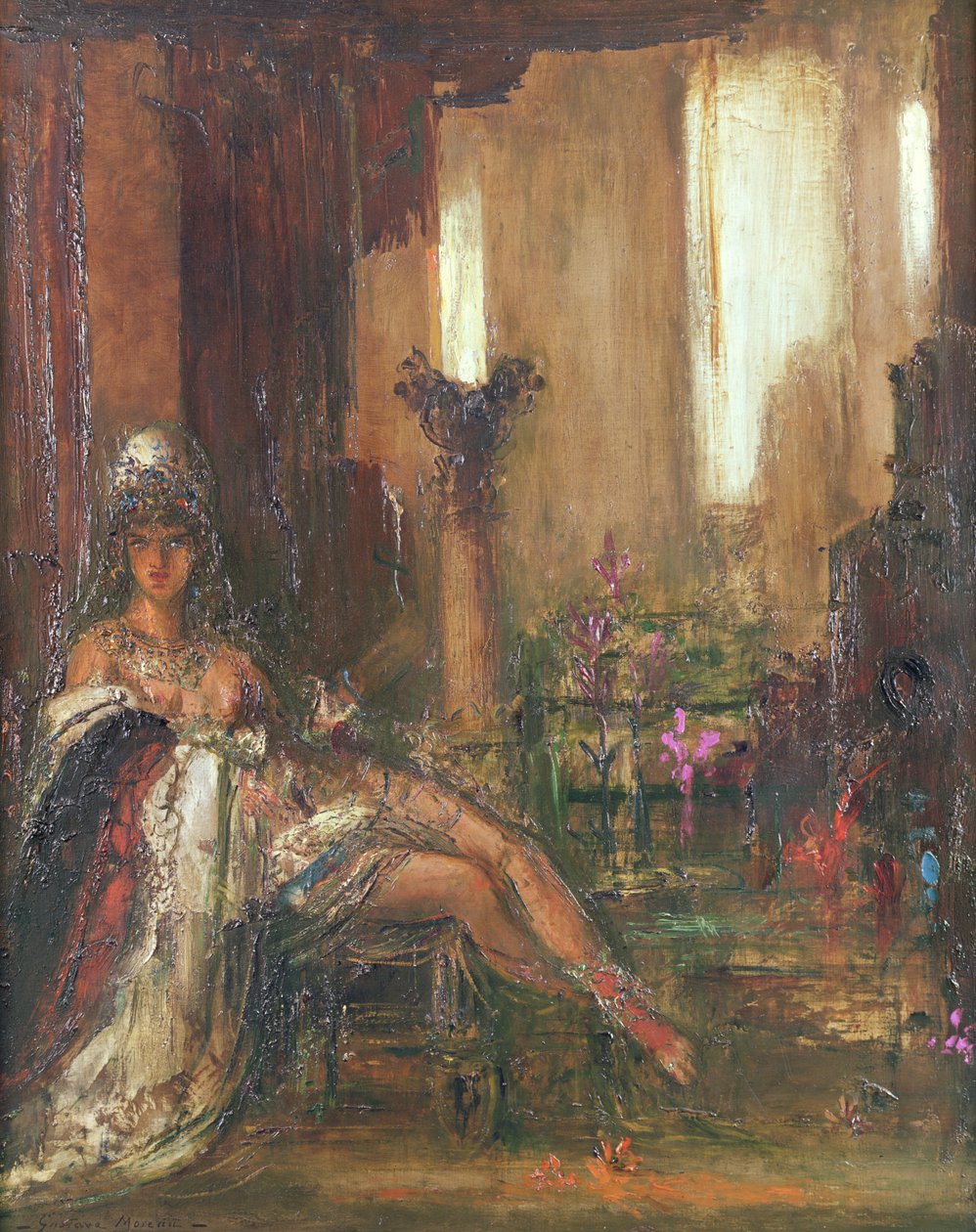 Delilah af Gustave Moreau