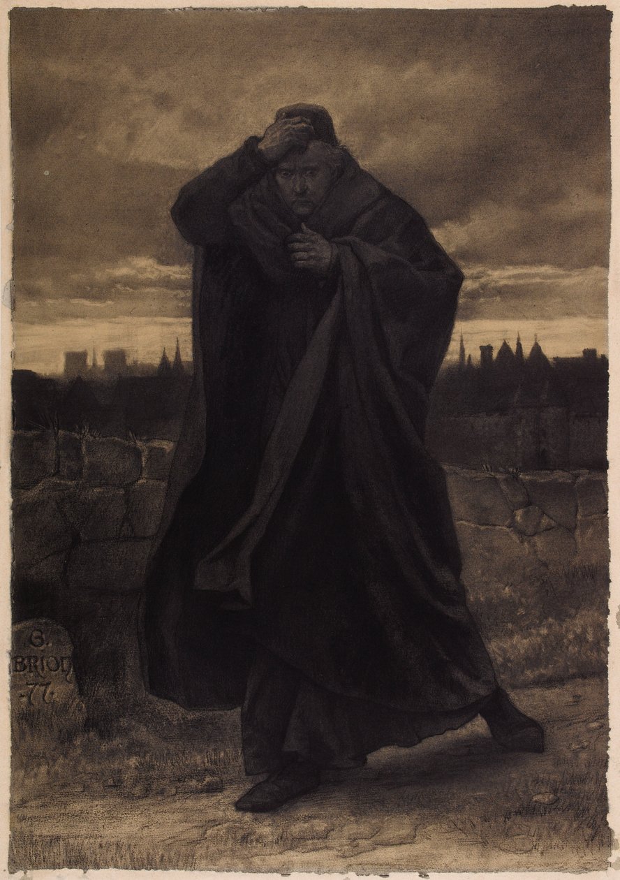 Claude Frollo. af Gustave Brion
