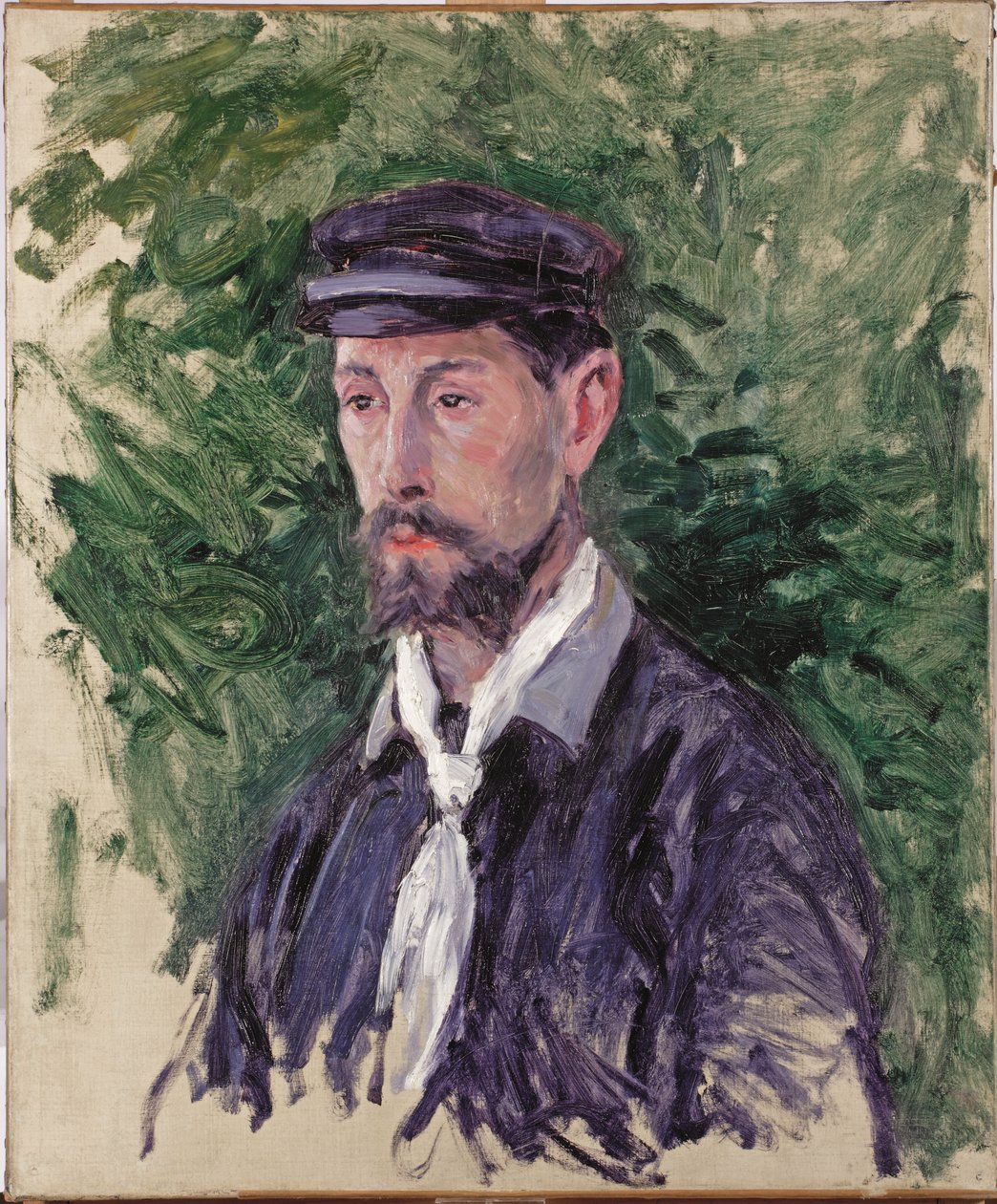 Portræt af Eugène Lamy af Gustave Caillebotte