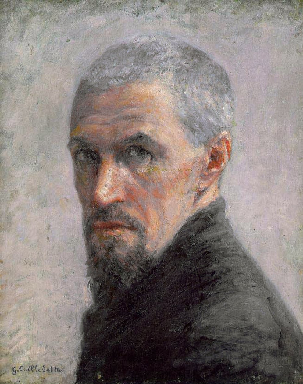 Selvportræt, ca. 1889 (olie på lærred) af Gustave Caillebotte
