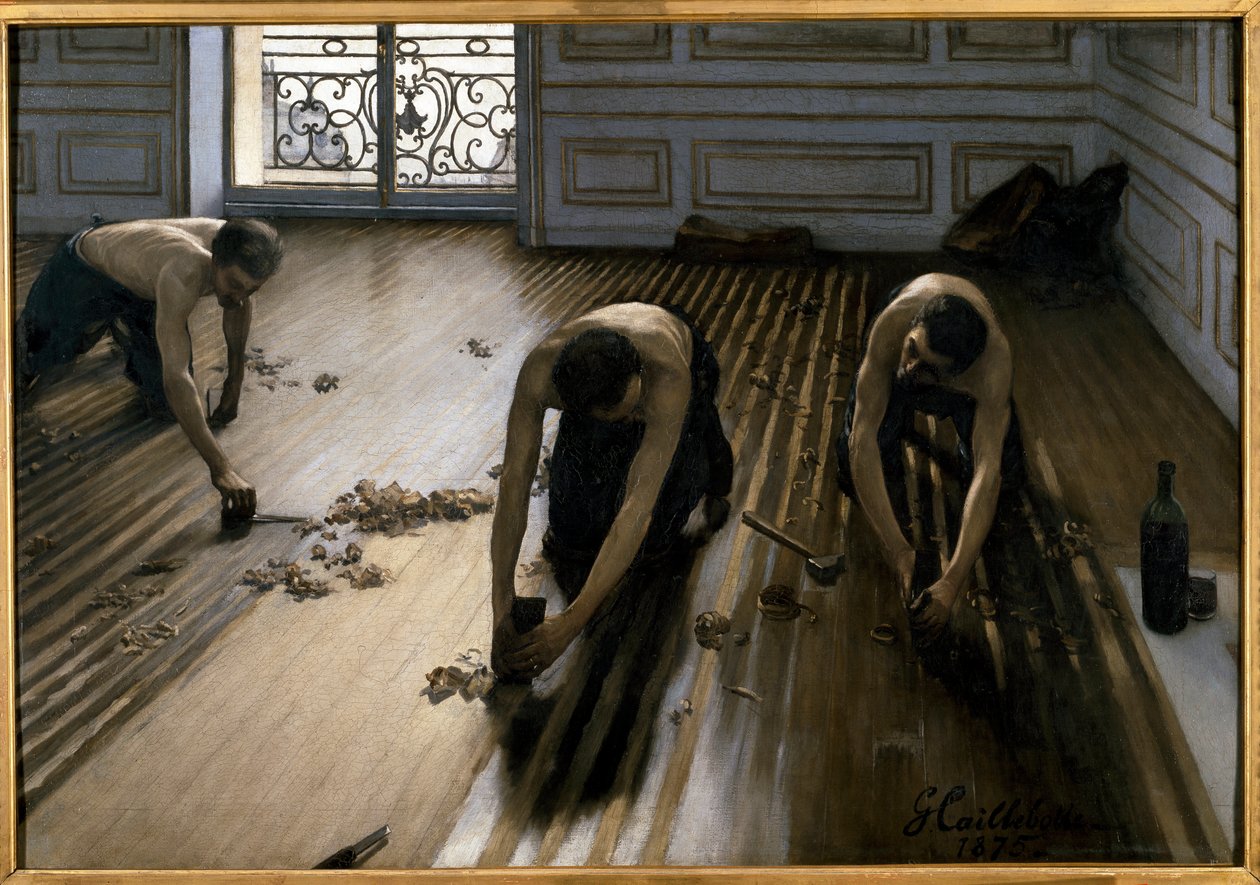 Gulvskrabere af Gustave Caillebotte