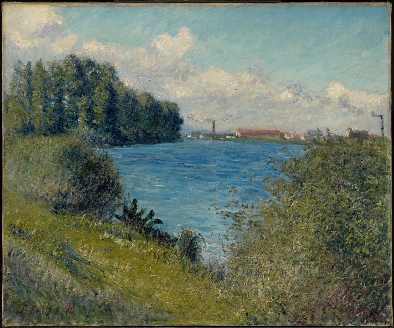 Seinen ved Argenteuil af Gustave Caillebotte