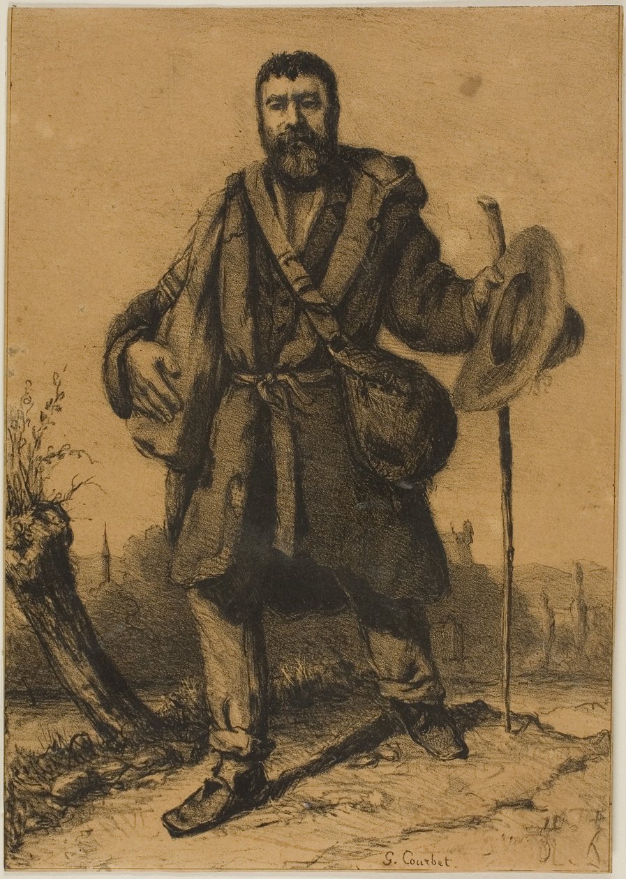 Courbet - Apostlen Jean Journet, 1930.937 af Gustave Courbet