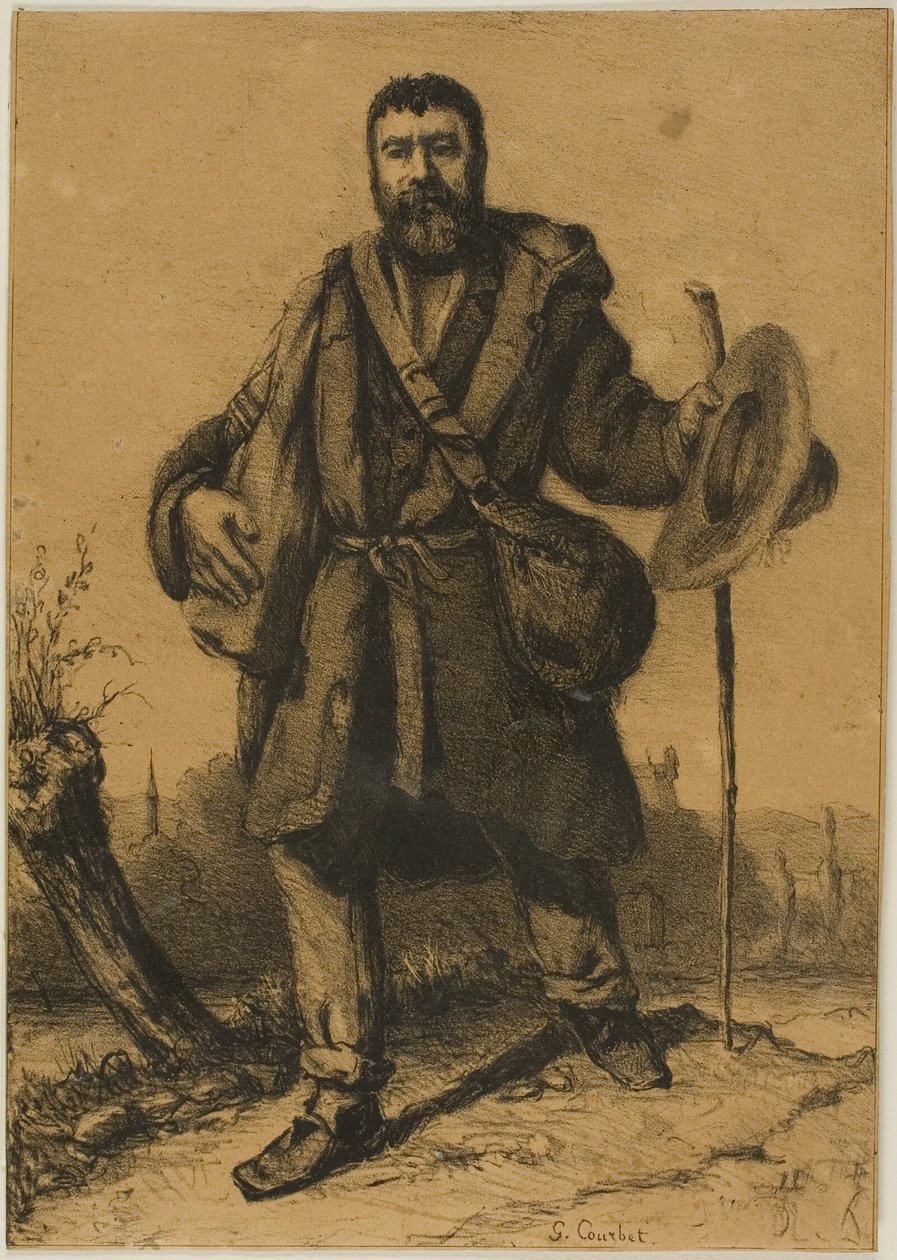 Apostlen Jean Journet af Gustave Courbet