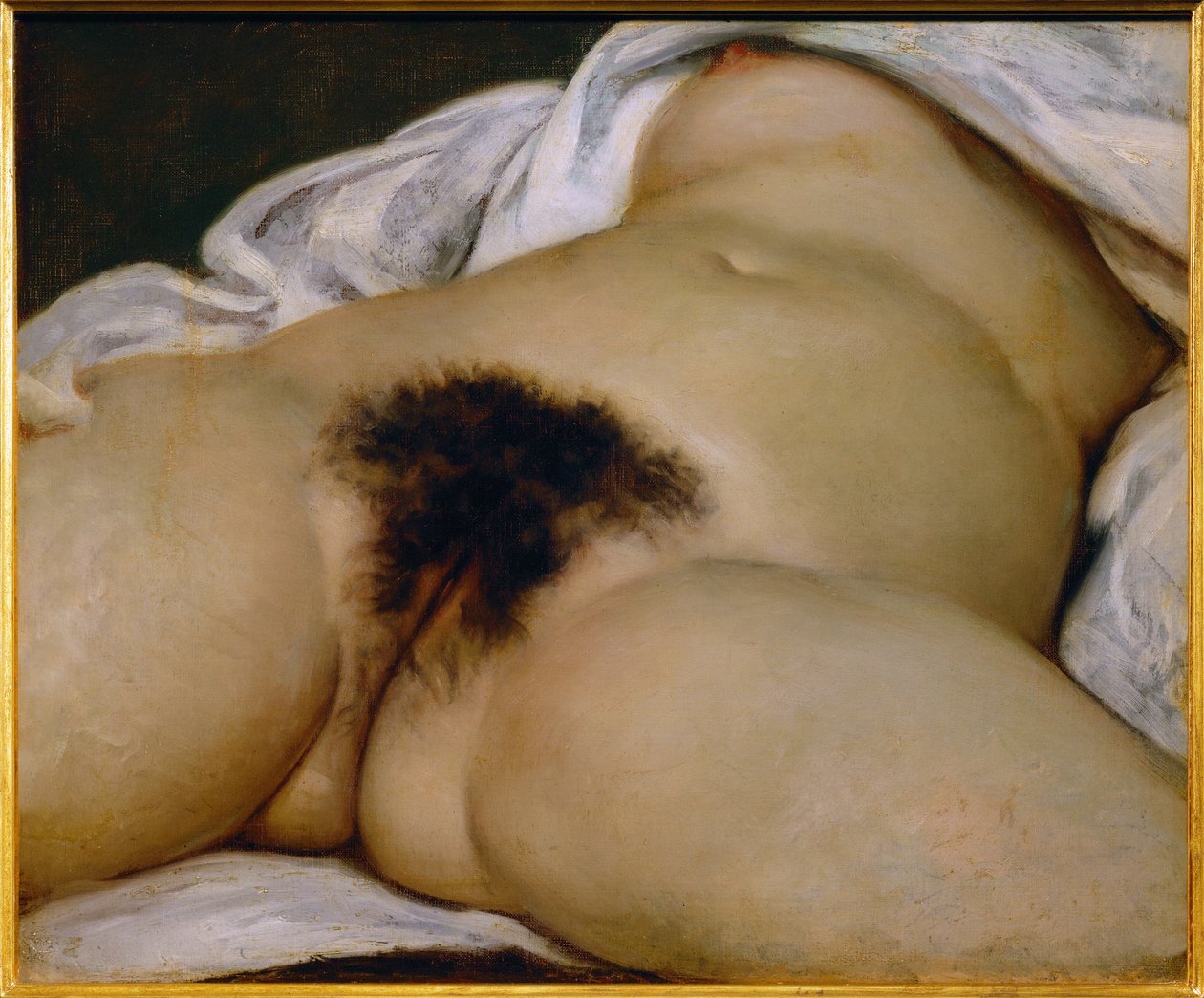 Verdens oprindelse af Gustave Courbet