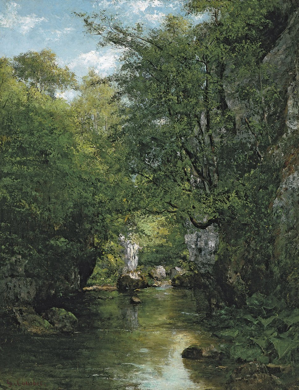 Strømmen af Gustave Courbet