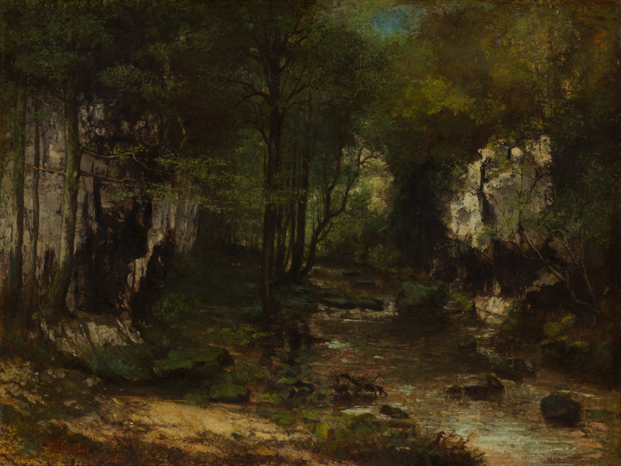 Strømmen af Gustave Courbet