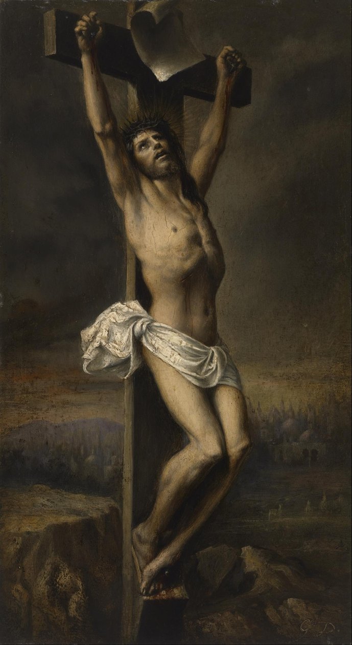 Kristus på korset af Gustave Dore