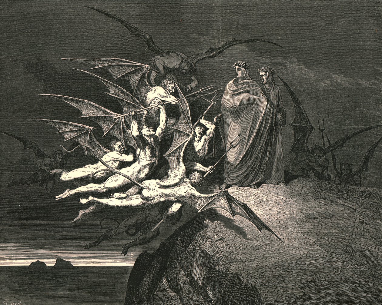 Vær ingen af jer oprørende, c1890. af Gustave Dore