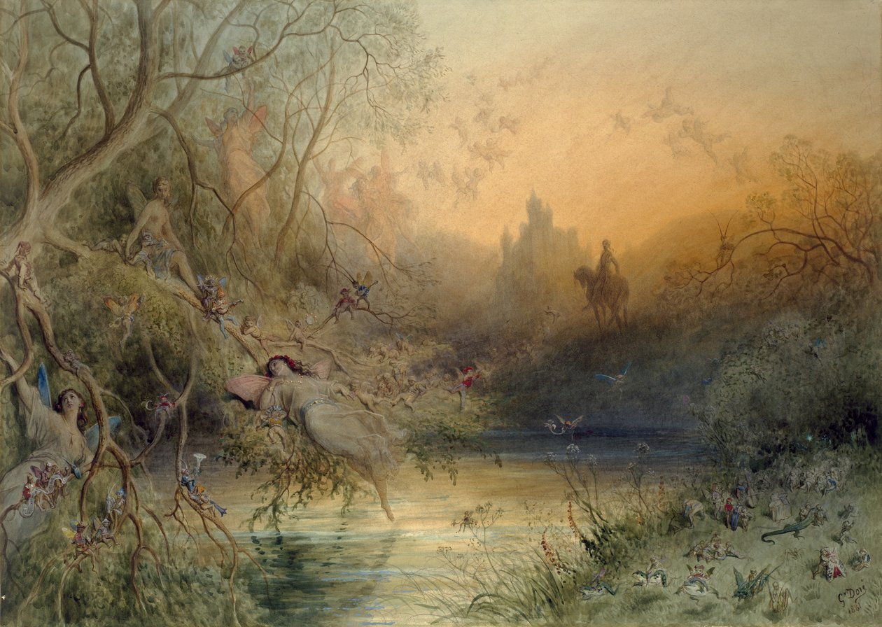 Eventyrland, 1881 af Gustave Dore
