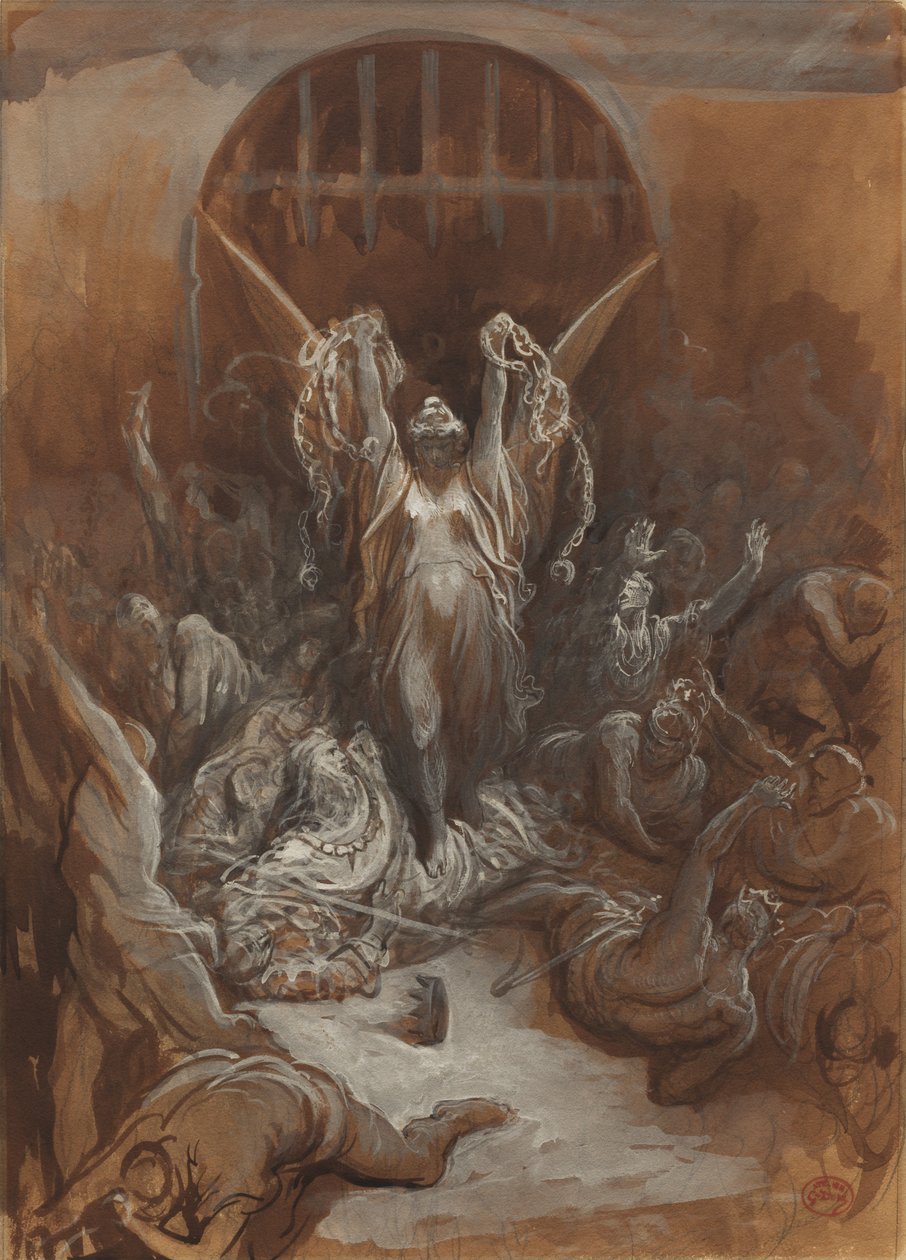 Frihed, ca. 1865-1875. af Gustave Dore