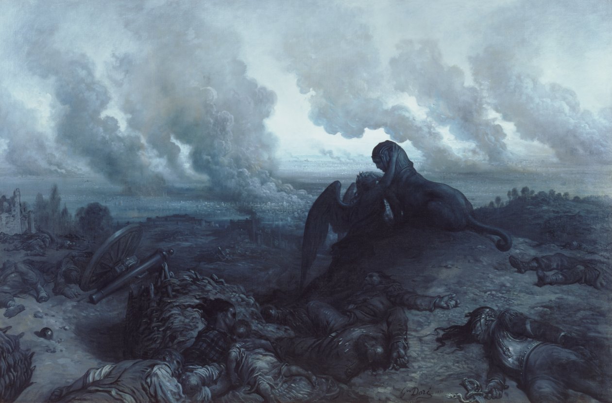 Gåden, 1871 af Gustave Dore