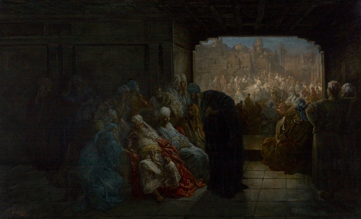 Kajfas Hus, 1875 af Gustave Dore