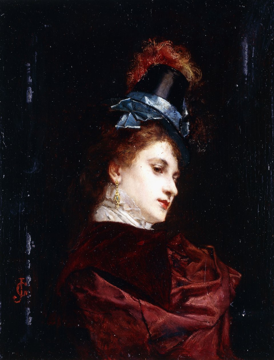 Den nye hat, af Gustave Jacquet